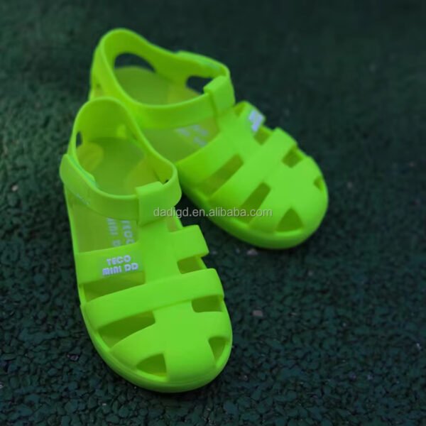 Girls Ready to Ship Transparent Jelly Shoes – Lightweight & Flexible