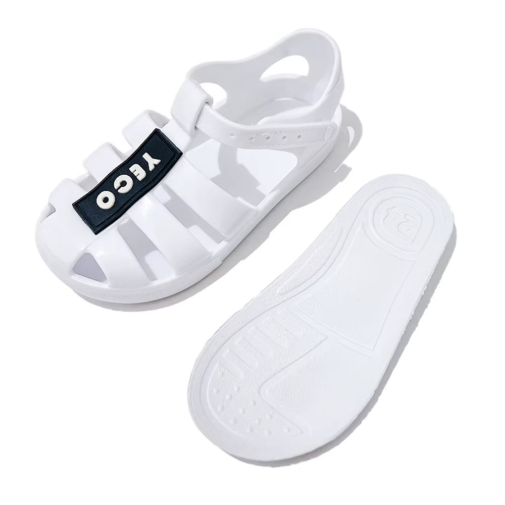 Girls Ready to Ship Transparent Jelly Shoes – Lightweight & Flexible