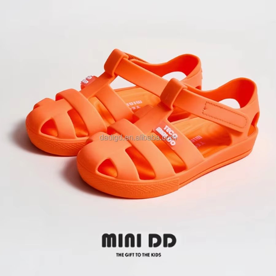 Girls Ready to Ship Transparent Jelly Shoes – Lightweight & Flexible