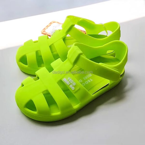 Girls Ready to Ship Transparent Jelly Shoes – Lightweight & Flexible