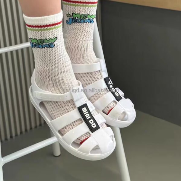 Girls Ready to Ship Transparent Jelly Shoes – Lightweight & Flexible