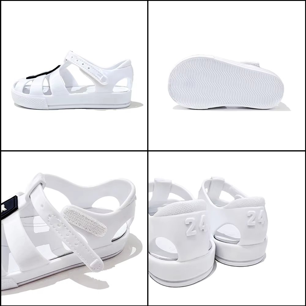 Girls Ready to Ship Transparent Jelly Shoes – Lightweight & Flexible