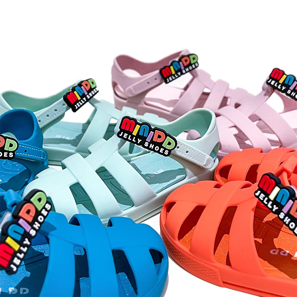 Kids Ready to Ship Jelly Slippers – Colorful & Breathable