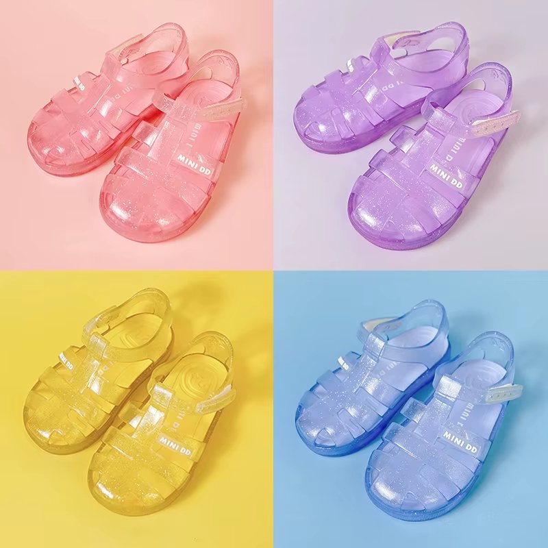 Ready to Ship Baby Jelly Boots – Non-Slip Soft Sole