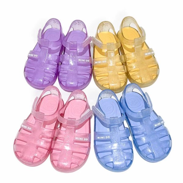 Ready to Ship Baby Jelly Boots – Non-Slip Soft Sole