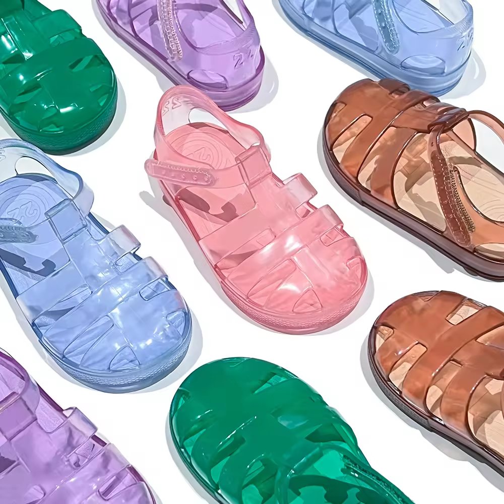 Ready to Ship Kids Jelly Sandals – Cute Summer Shoes