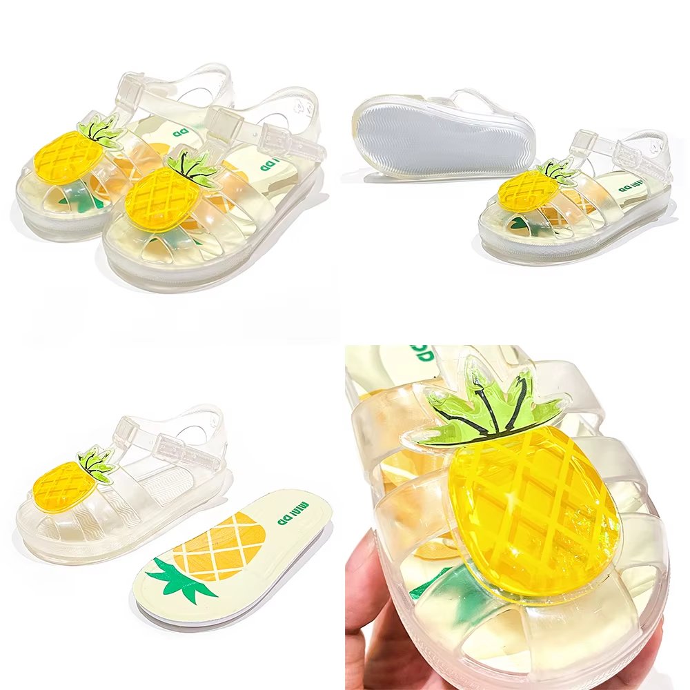 Kids Ready to Ship Waterproof Jelly Sandals – Summer Beach Shoes