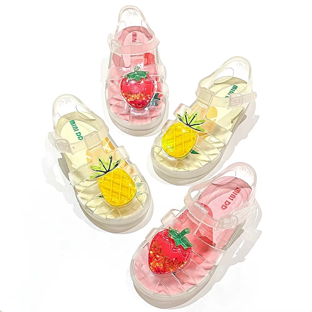 Kids Ready to Ship Waterproof Jelly Sandals – Summer Beach Shoes