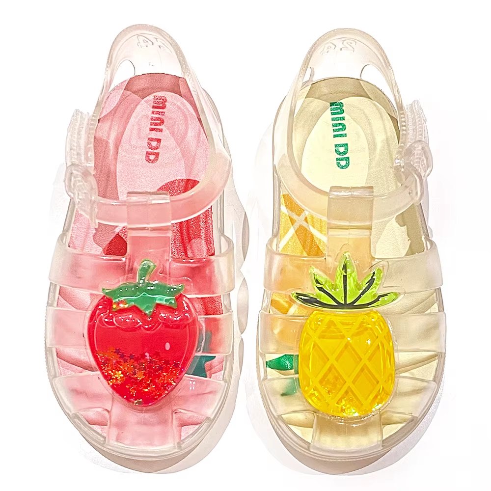 Kids Ready to Ship Waterproof Jelly Sandals – Summer Beach Shoes