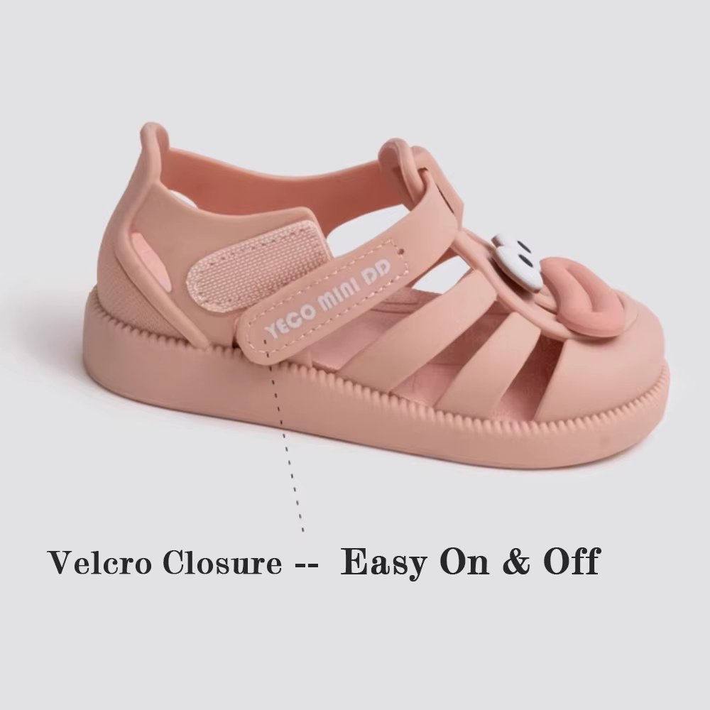 Girls Ready to Ship Rainbow Jelly Sandals – Fun & Comfortable