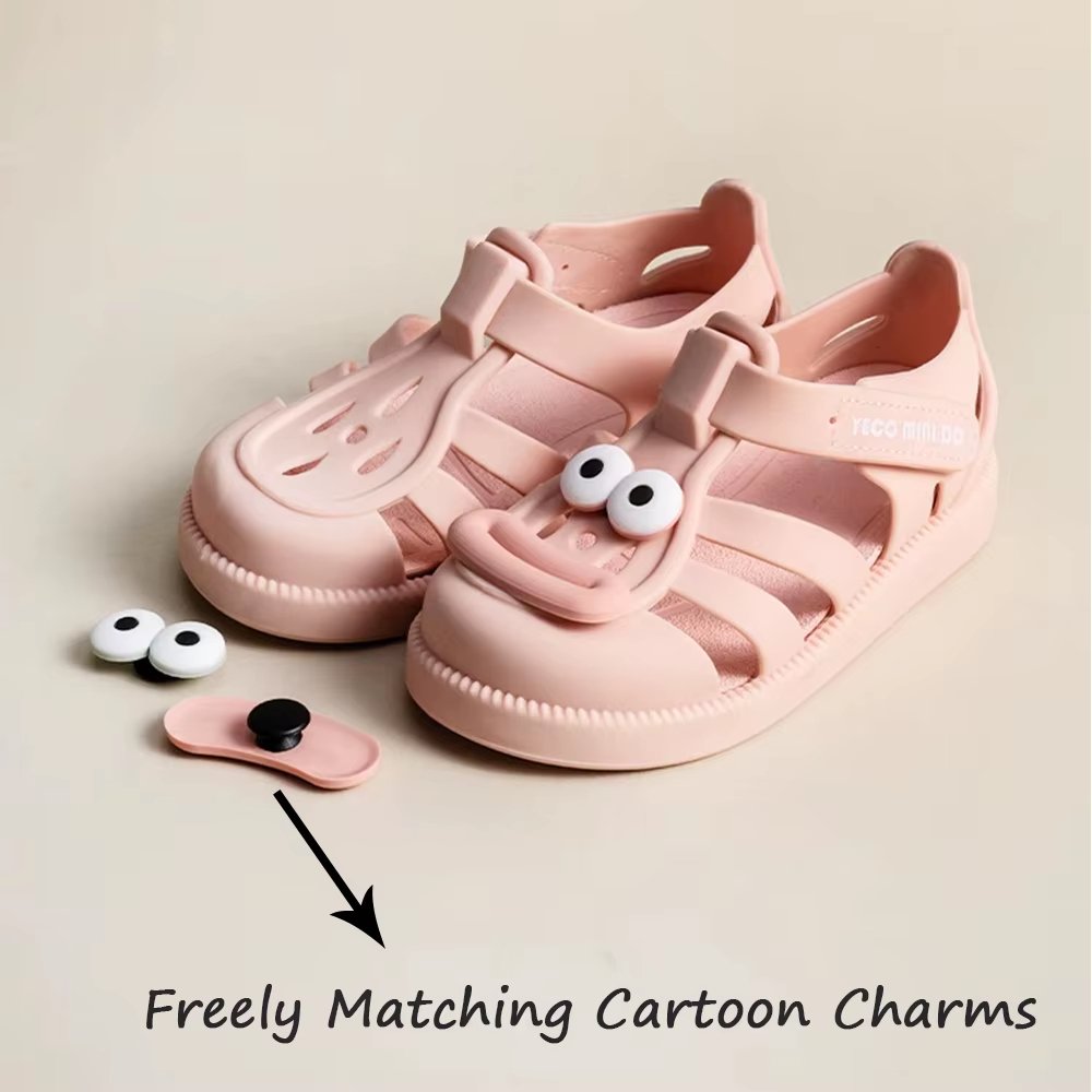 Children Summer Jelly Shoes – Flexible PVC Fast Custom Shoes