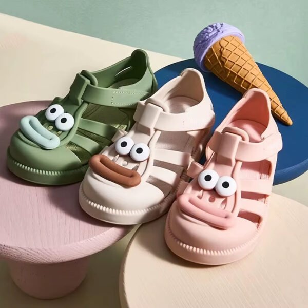 Children Summer Jelly Shoes – Flexible PVC Fast Custom Shoes