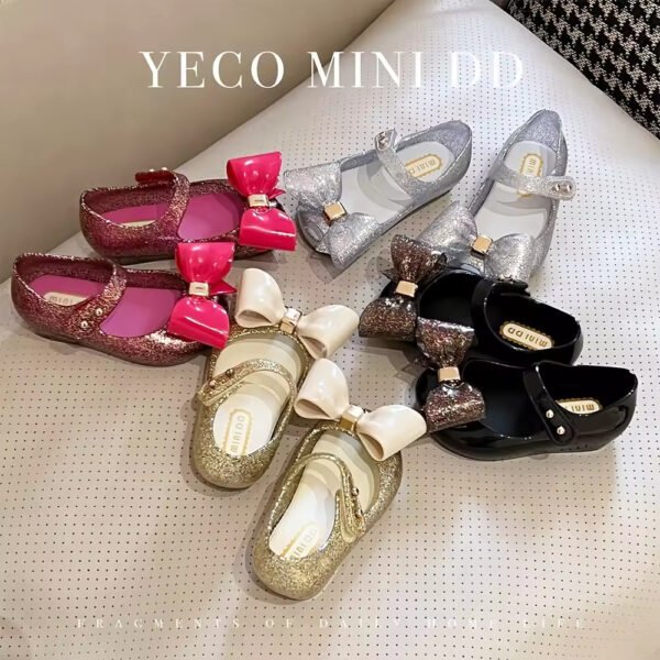 Girls Ready to Ship Cute Jelly Flats – Summer Holiday Shoes
