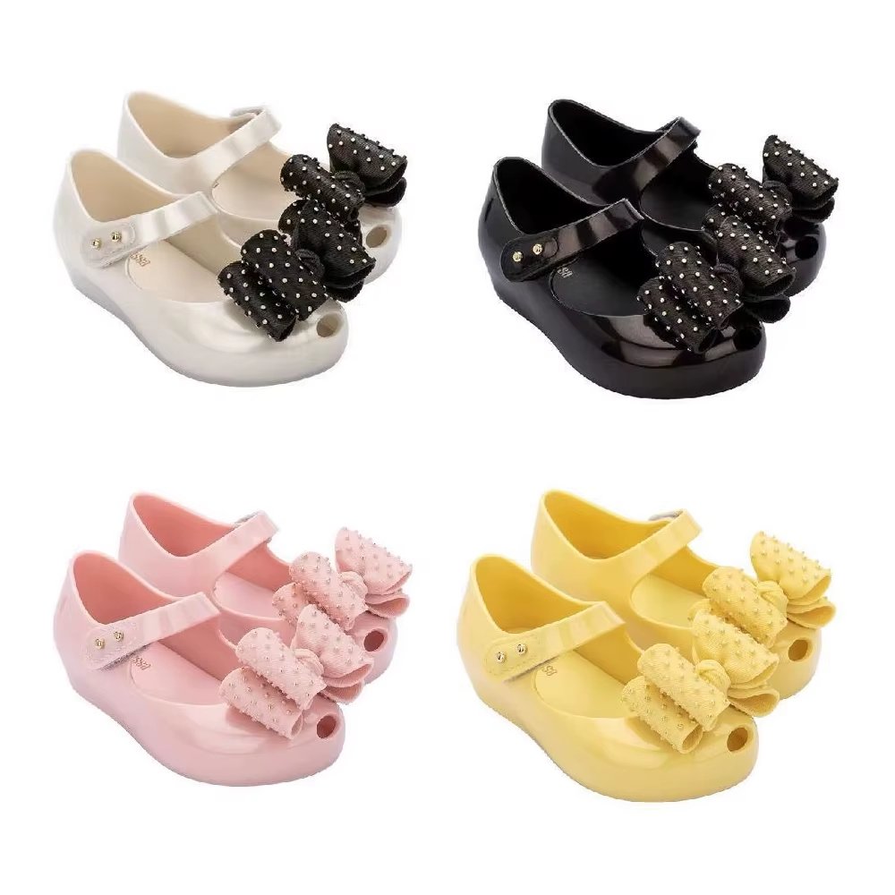 Girls Ready to Ship Cute Jelly Flats – Summer Holiday Shoes