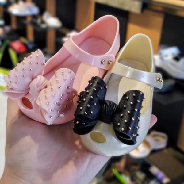 Girls Ready to Ship Cute Jelly Flats – Summer Holiday Shoes