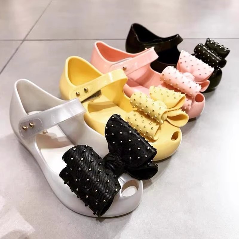 Girls Ready to Ship Cute Jelly Flats – Summer Holiday Shoes