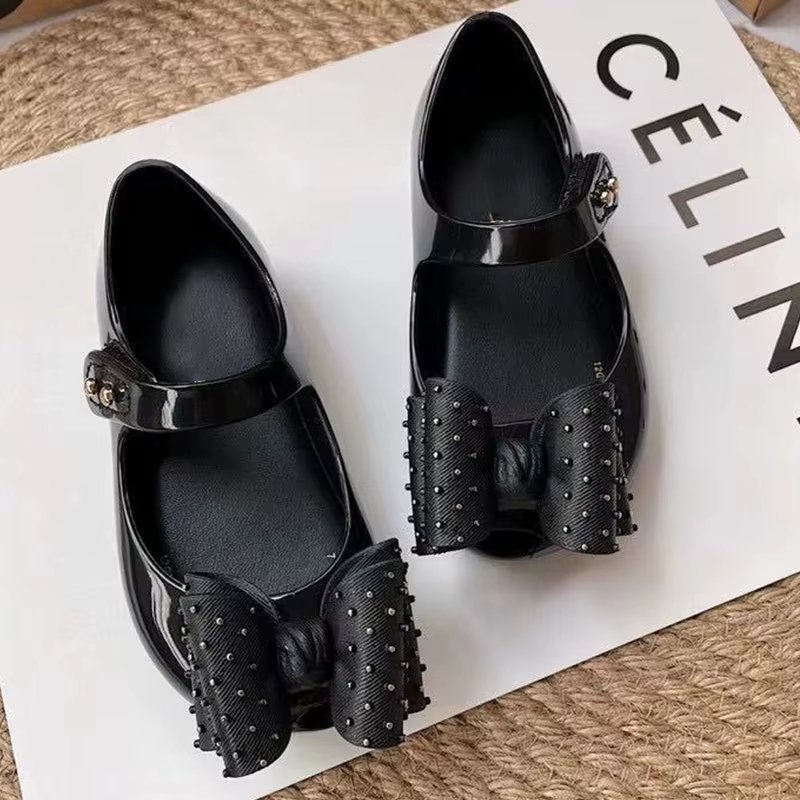 Girls Ready to Ship Cute Jelly Flats – Summer Holiday Shoes