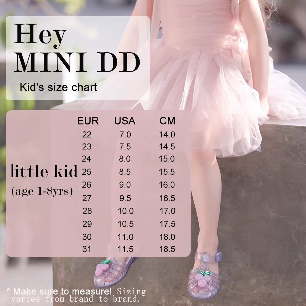 Ready to Ship Baby Jelly Sandals – Lightweight Non-Slip Shoes