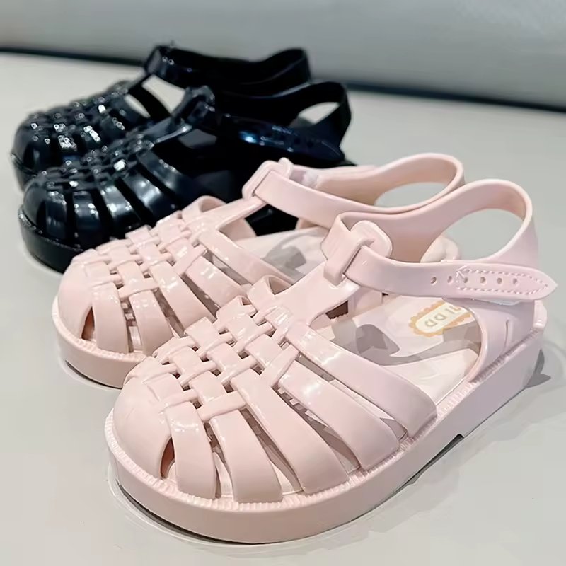Ready to Ship Kids Jelly Beach Sandals – Waterproof & Flexible