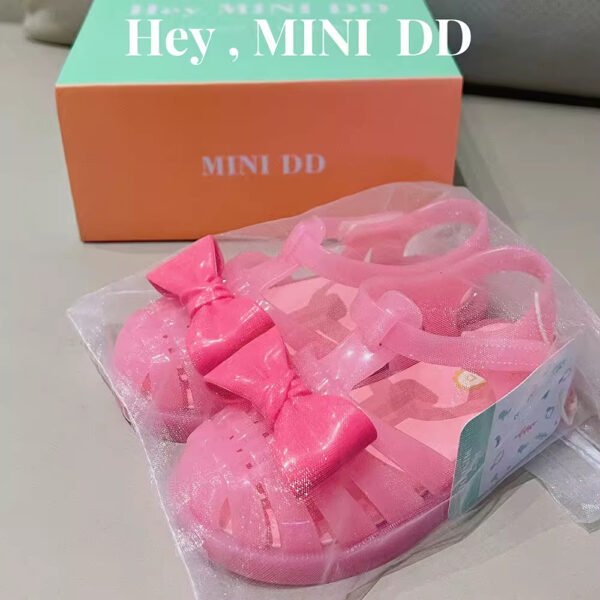 Ready to Ship Girls Crystal Jelly Shoes – Cute Party Flats