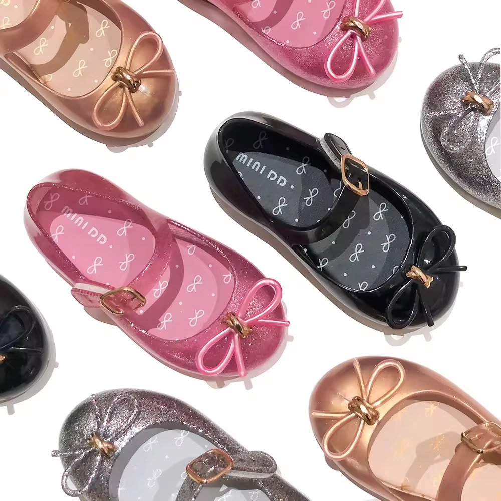 Ready to Ship Kids Transparent Jelly Shoes – Lightweight Design