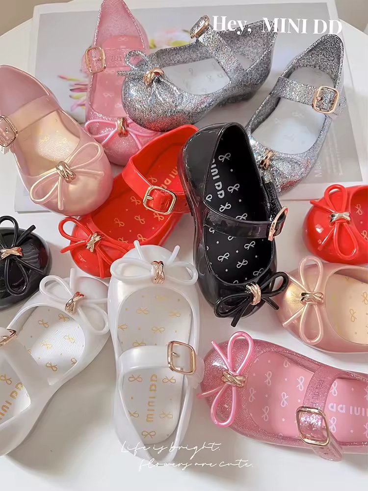 Ready to Ship Kids Transparent Jelly Shoes – Lightweight Design