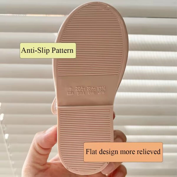 Ready to Ship Toddler Jelly Sandals – Anti-Slip Summer Shoes