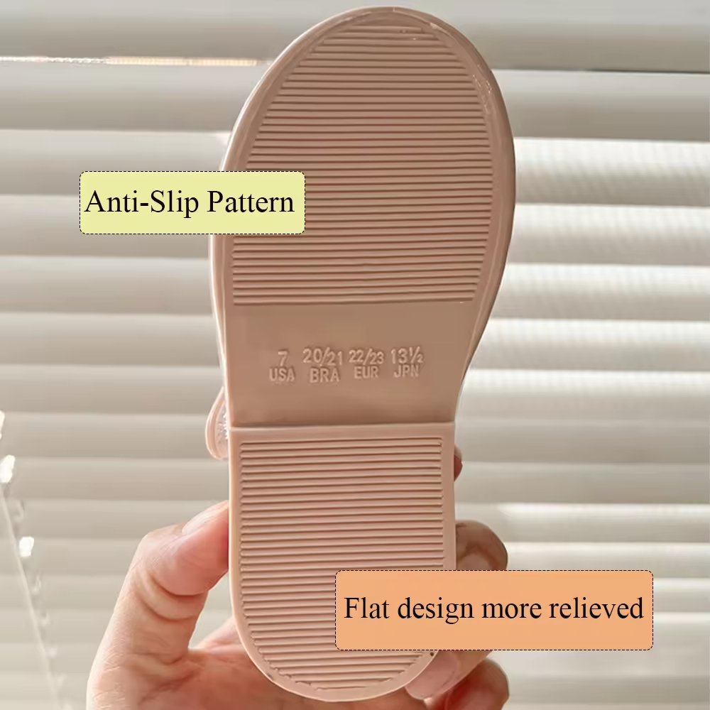 Ready to Ship Toddler Jelly Sandals – Anti-Slip Summer Shoes