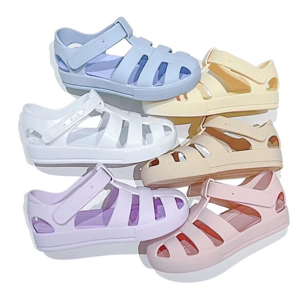 Light Custom Summer Baby Boy Unique Jelly Sandal for Kids Girl Sandals Children Colorful Sandal Shoes
