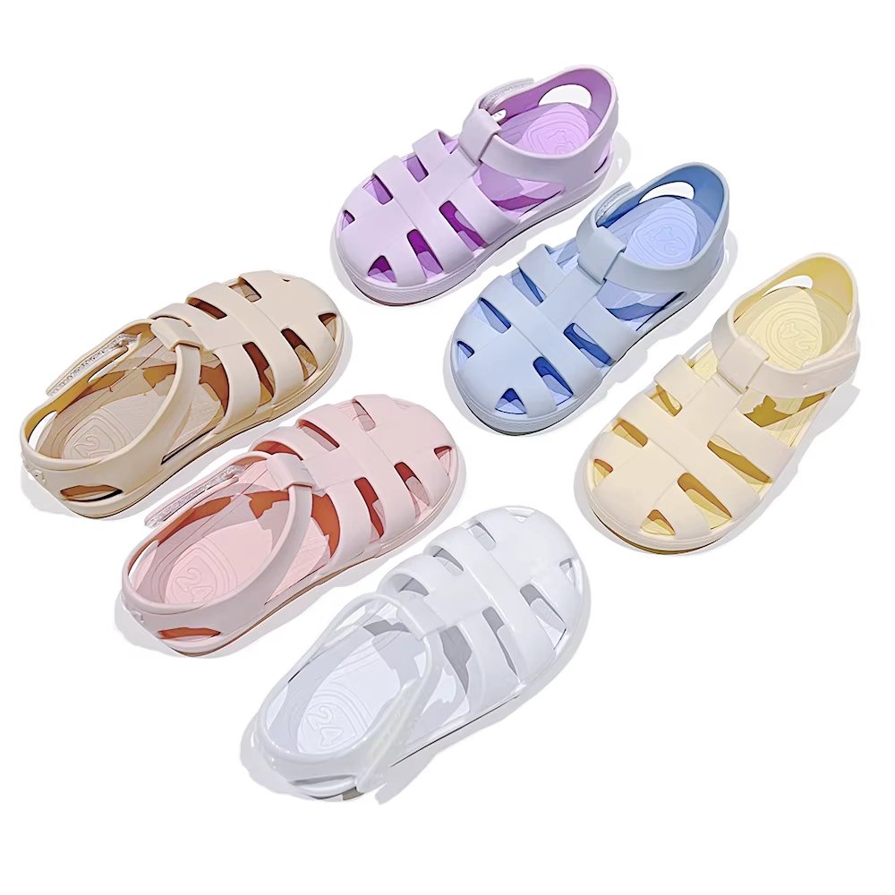 Light Custom Summer Baby Boy Unique Jelly Sandal for Kids Girl Sandals Children Colorful Sandal Shoes
