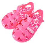 Girls Jelly Sandals, Closed Toe Fisherman Gladiator Summer Beach Sandal, Waterproof Anti-Slip PVC, Toddler/Little Kid
