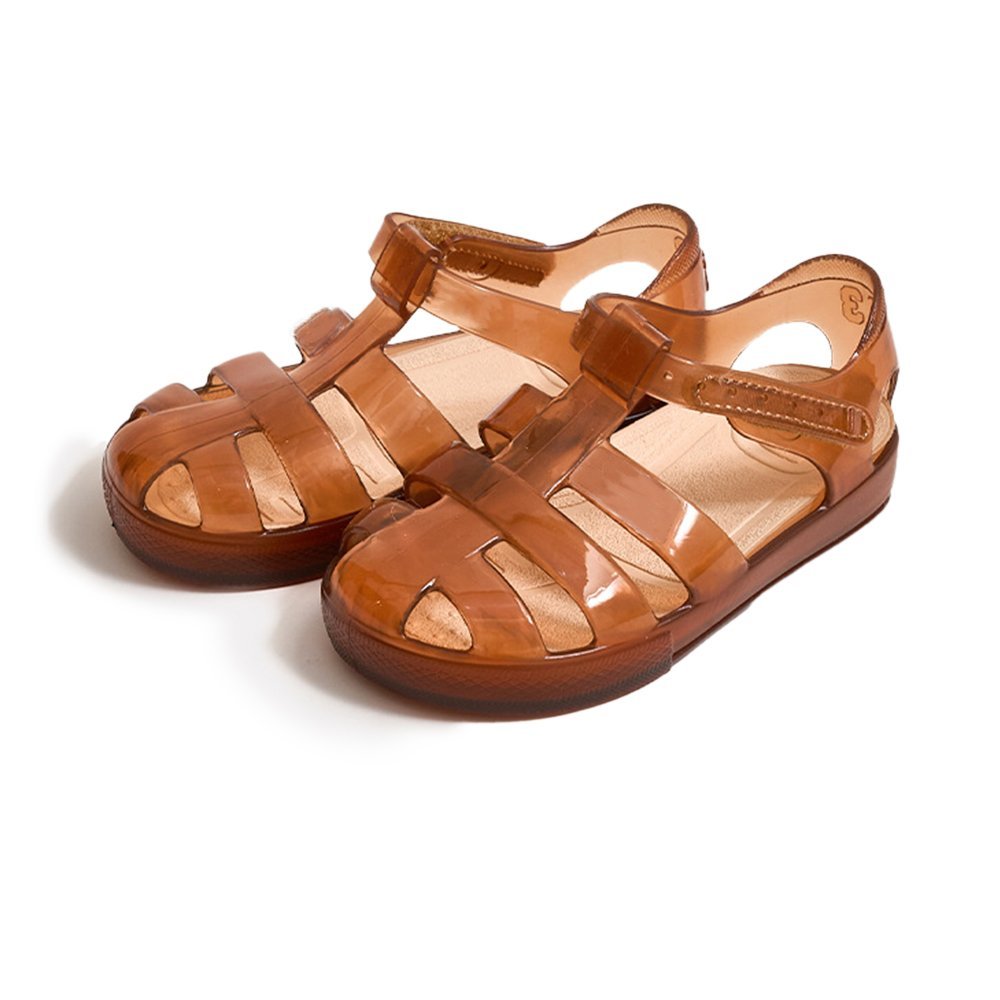 Transparent Gradient Jelly Sandals for Kids - Waterproof PVC Fisherman Style | Wholesale Manufacturer
