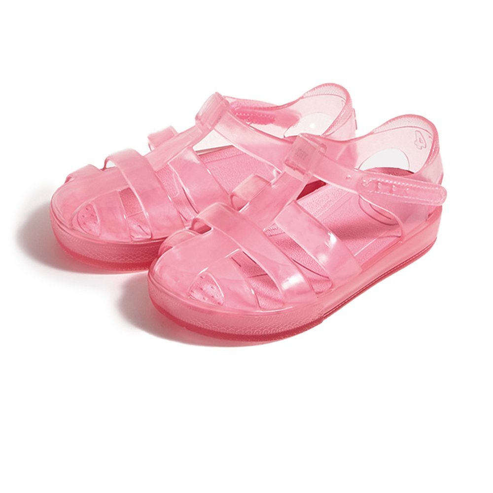 OEM Custom Kids Jelly Fisherman Shoes - Clear Transparent Color | Private Label Factory China