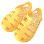 Girls Jelly Sandals, Closed Toe Fisherman Gladiator Summer Beach Sandal, Waterproof Anti-Slip PVC, Toddler/Little Kid
