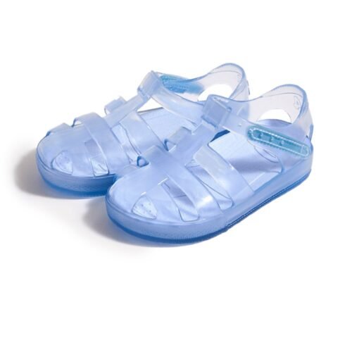 Wholesale Kids Jelly Fisherman Sandals - Transparent PVC Clear Color | CPC Certified Factory Direct